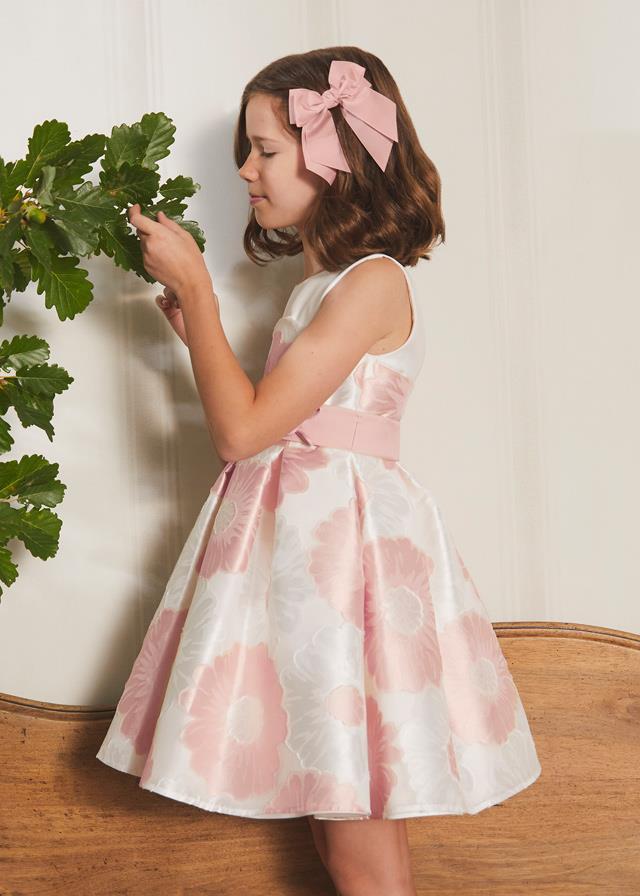 24Y.ABL.5040.008Abel Lula Kız Çocuk Kemer Detaylı Elbise