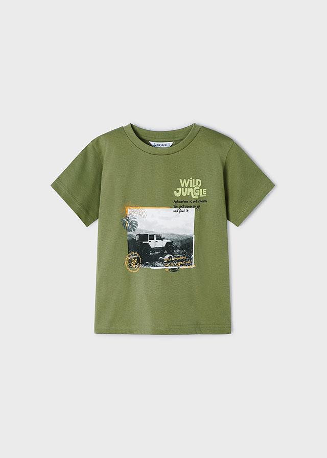 24Y.MYR.03010.072Mayoral Erkek Çocuk Safari Temalı Tshirt
