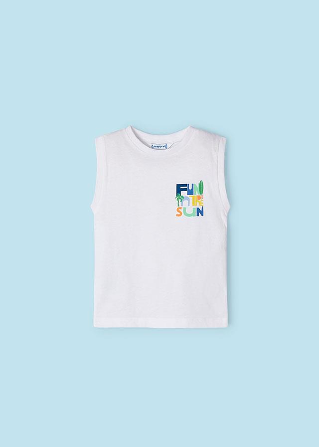 24Y.MYR.03029.057Mayoral Erkek Çocuk Kolsuz Tshirt