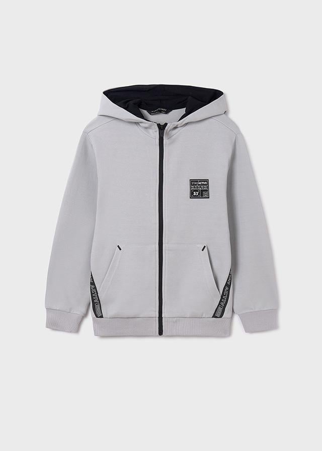 24Y.MYR.06476.087Mayoral Erkek Kapüşonlu Fermuarlı Sweatshirt