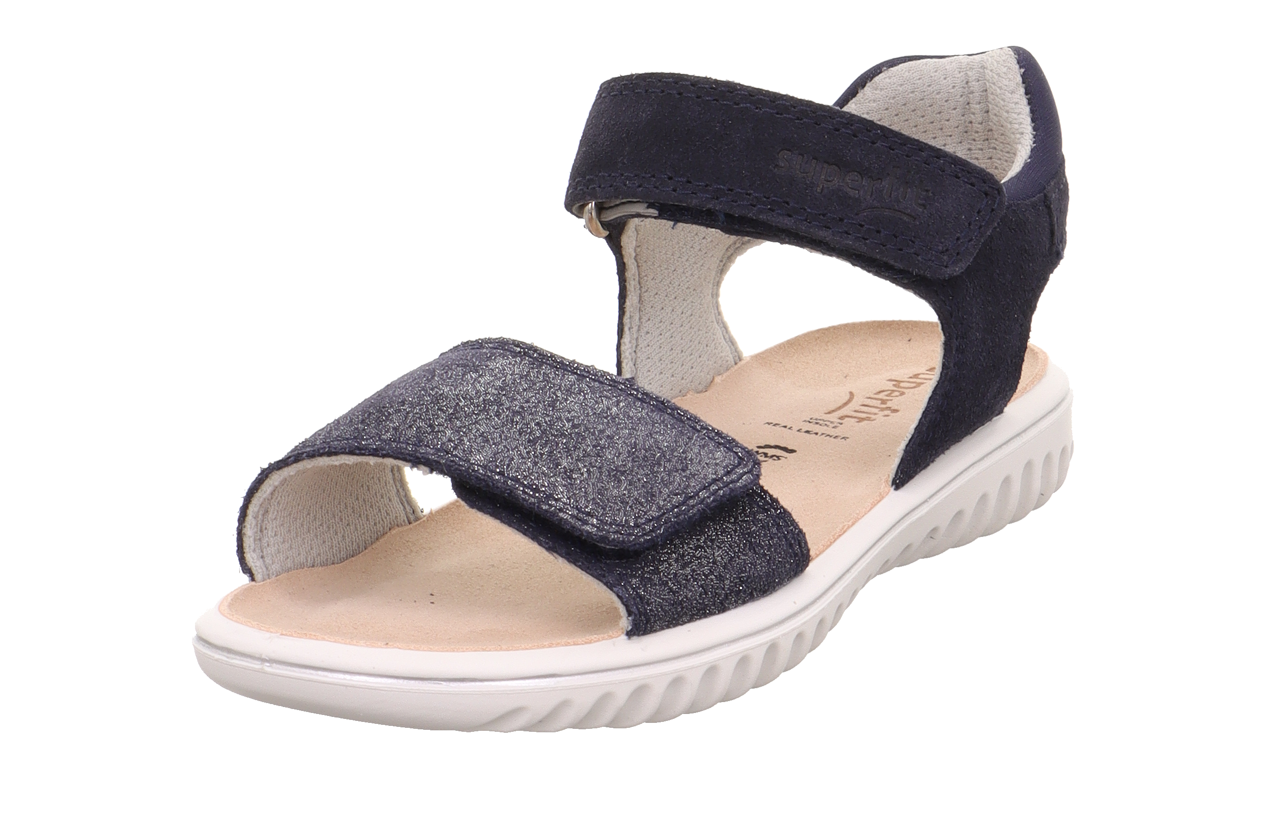 24Y.SPR.1-009011-8000-1Superfit Kız Çocuk Süet Sandalet