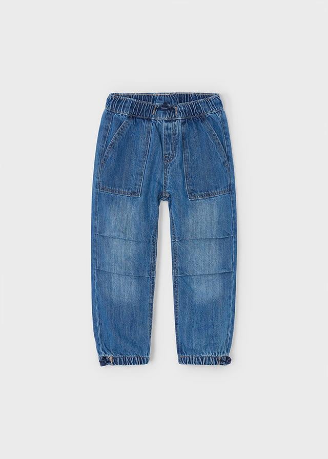 26K.MYR.04560.046Mayoral Erkek Çocuk Denim Jogger Pantolon