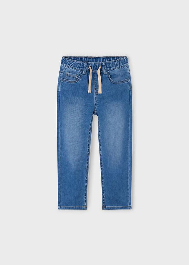 26K.MYR.04566.089Mayoral Erkek Çocuk Lastik Bel Denim Pantolon