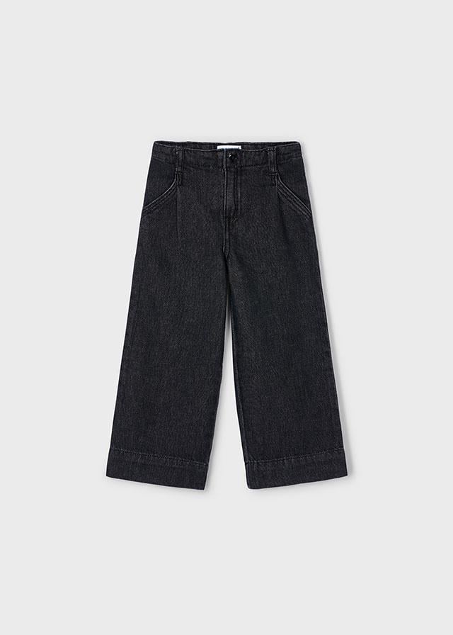 26K.MYR.04578.084Mayoral Kız Çocuk Geniş Paça Denim Pantolon