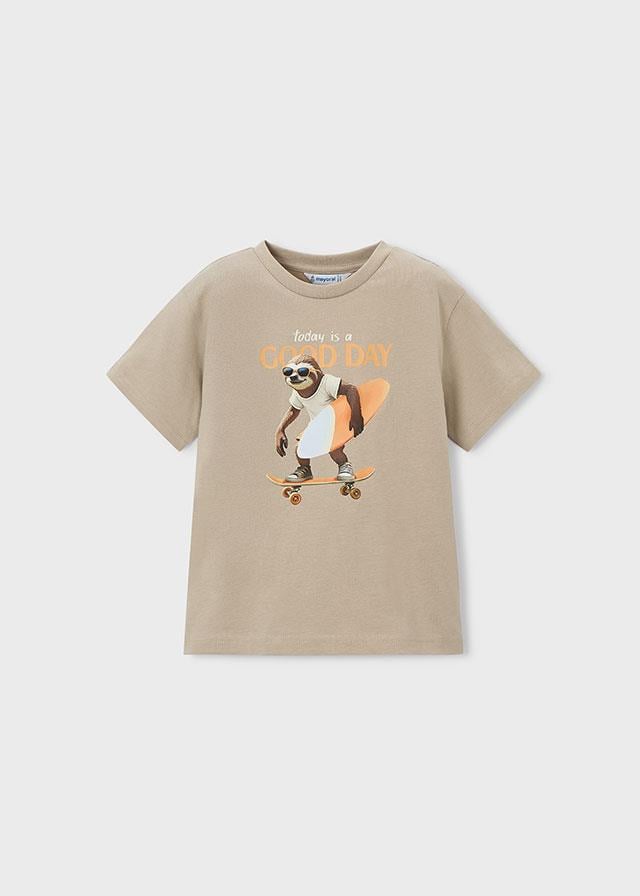 26Y.MYR.03064.034Mayoral Erkek Çocuk Kaykay Temalı Tshirt