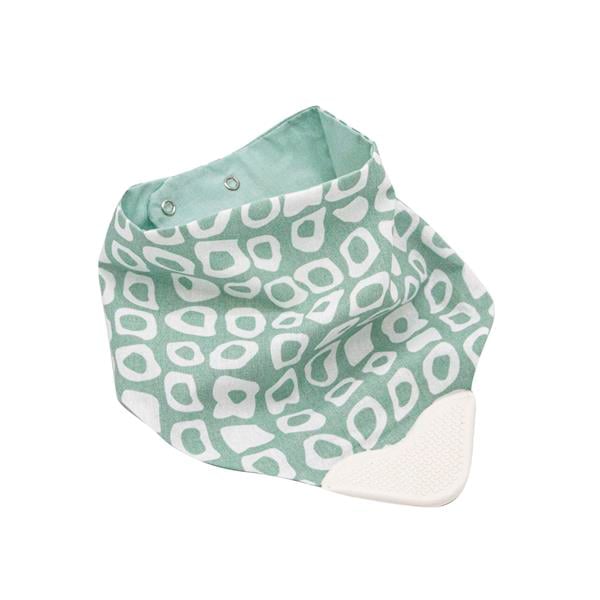 BBJ.6868Babyjem Diş Kaşıyıcılı Poplin Kareli Fular Önlük