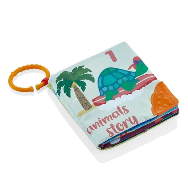 BBJ.7756Babyjem Hışırtılı Hayvan Desen Kitap