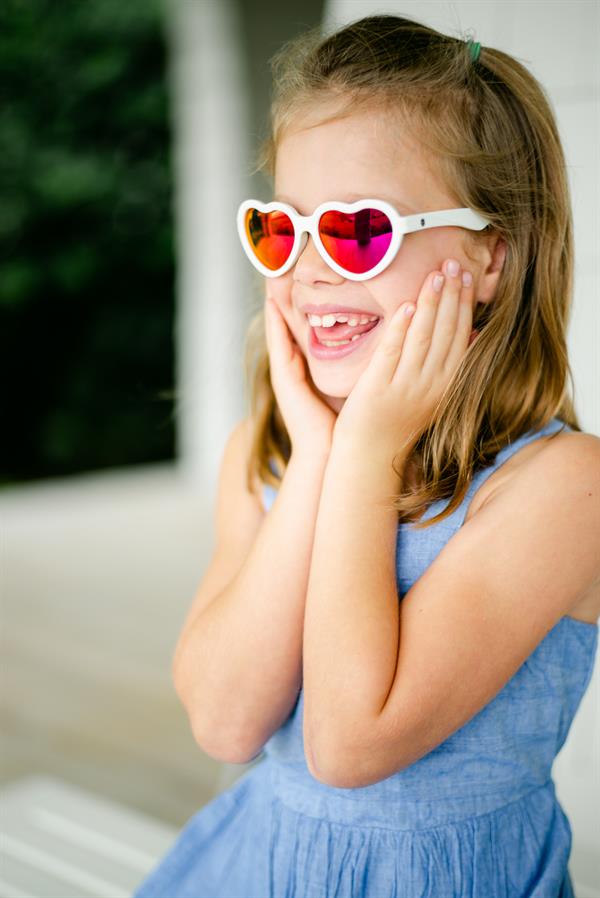 BBT.BLU015Babiators Polarize Heart Güneş Gözlüğü The Sweatheart 0-2 Yaş