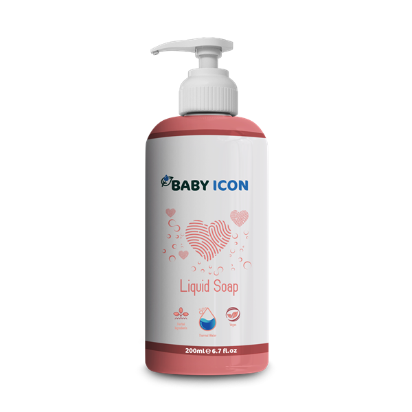 BIC.Bİ5004Baby İcon Doğal Çilek Kokulu Sıvı Sabun 200 Ml