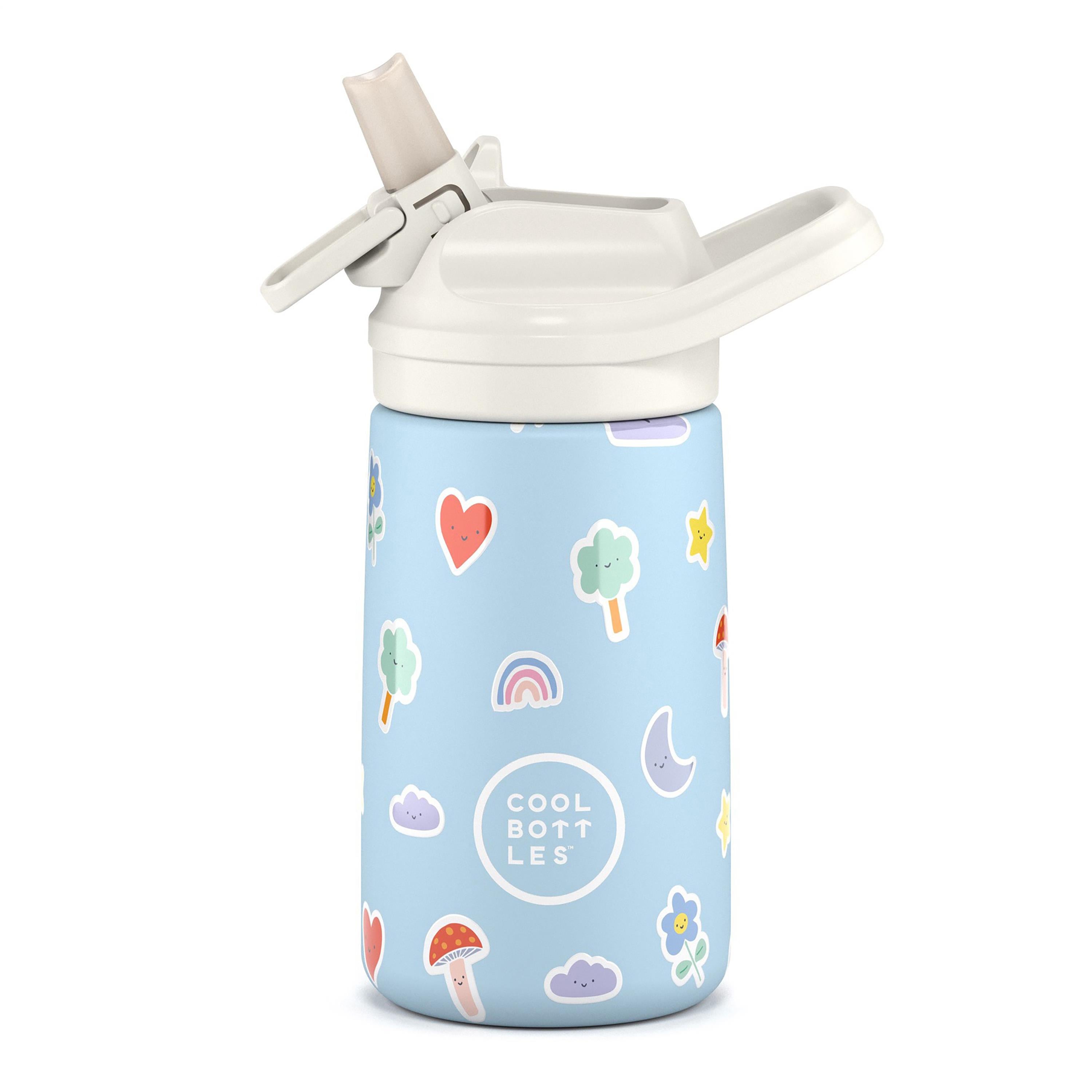 CBKD35RCCool Bottles The Kiddie Bottle - Rainbow Clouds 350ml
