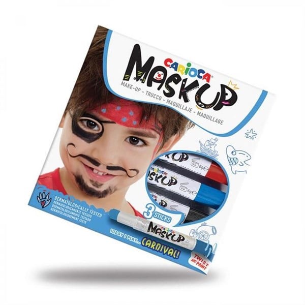 CRC.43050Carioca Mask Up Yüz Boyası Karnaval 3 Renk