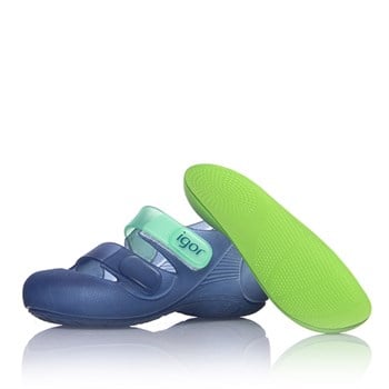 İgor Yazlık Çocuk Bondi Bicolor Sandalet Marino Verde