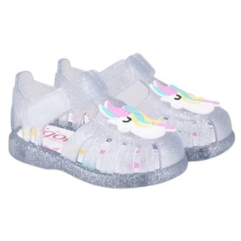 İgor Yazlık Çocuk Tobby Unicornio Sandalet Transparente Glitter