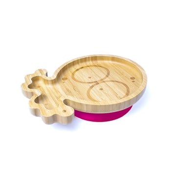 Jellyboon Bambu Ahtapot Bordo Vakumlu Tabak