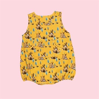 Kapbula Organik Kolsuz Tulum Viking Yellow