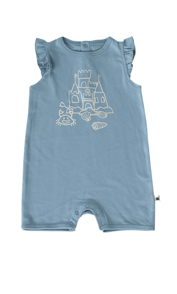 Little Yucca Organik Mermaid Şort Tulum