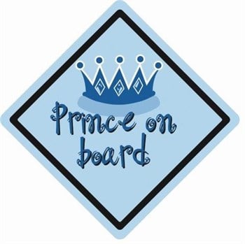 Mycey Baby On Board Prince