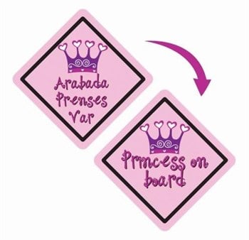 Mycey Baby On Board Princess