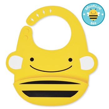 Skip Hop Zoo Silikon Önlük Arı