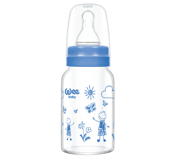 WEE.770Wee Baby Isıya Dayanıklı Cam Biberon 120 Ml