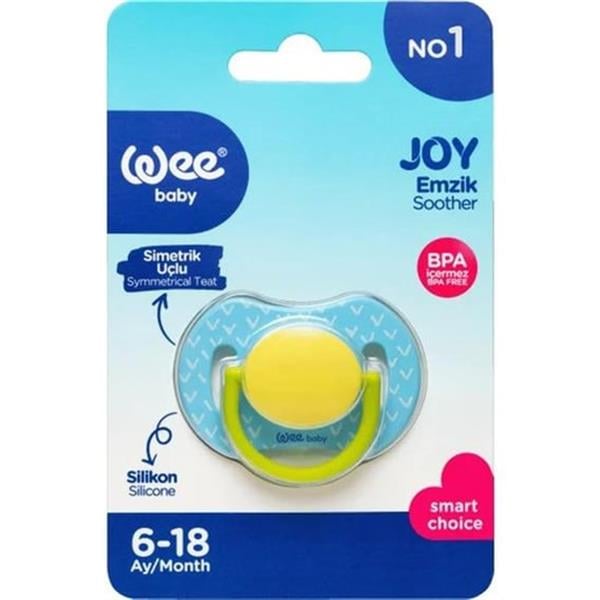 WEE.785Wee Baby Joy Simetrik Uçlu Emzik No:1
