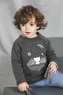 Little Yucca Organik Comet Sweatshirt