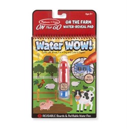 Melissa&Doug Water Wow! Su İle Boyama Kitabı - Çiftlik