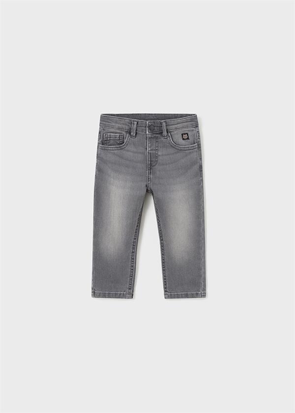 23K.MYR.02540.079Mayoral Erkek Bebek Tavşan Detaylı Denim Pantolon