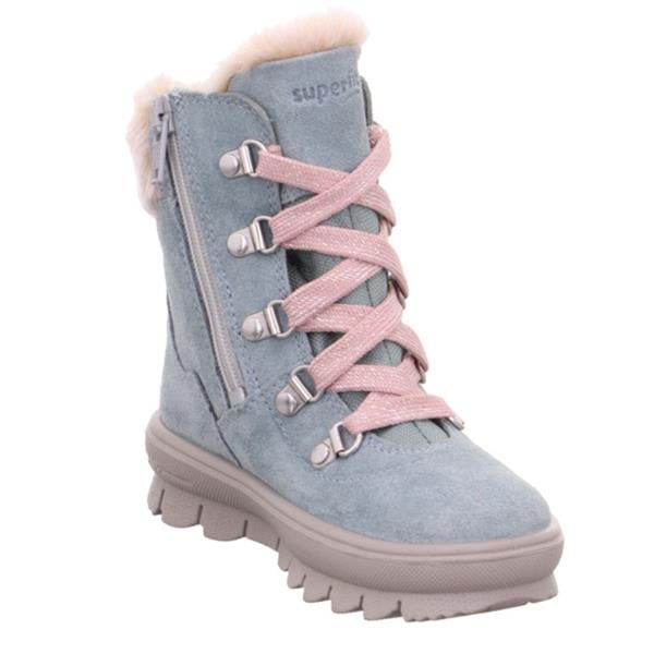 23K.SPR.1-000220-7500-2Superfit Kız Çocuk Tekstil-Süet-Deri Goretex Bot