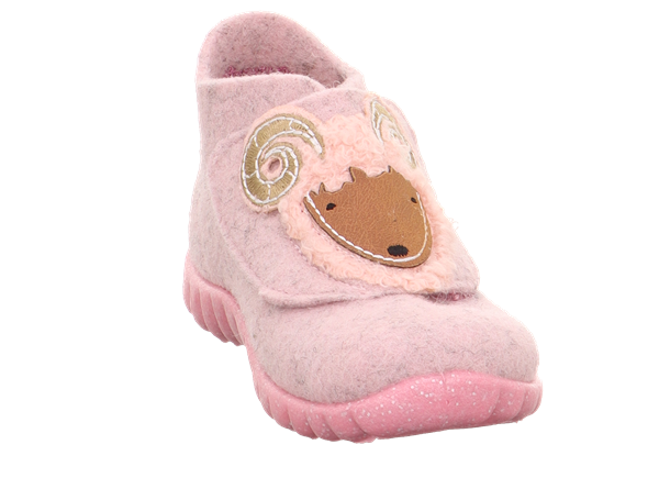 23K.SPR.1-800295-5530-1Superfit Kız Çocuk Keçe Ev Ayakkabısı