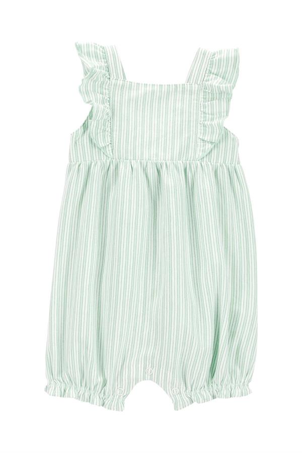 23Y.CRT.1O950010Carters Kız Bebek Çizgili Tulum