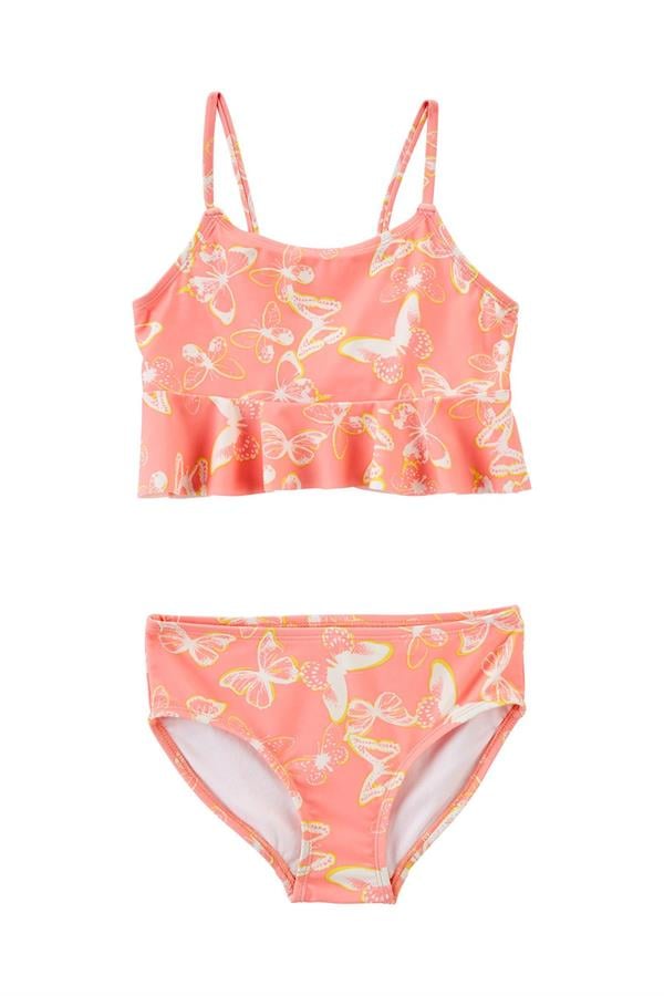 23Y.CRT.3O967710Carters Kız Çocuk Kelebek Desenli Güneş Koruyucu Bikini Takımı