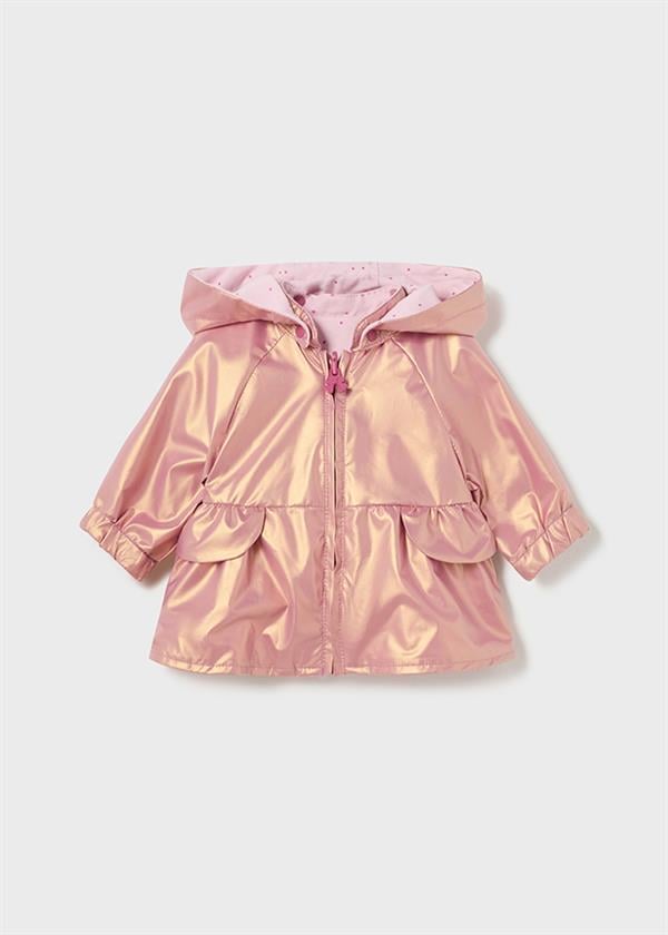 23Y.MYR.01401.039Mayoral Yenidoğan Kız Kapüşonlu Çift Taraflı Rüzgarlık