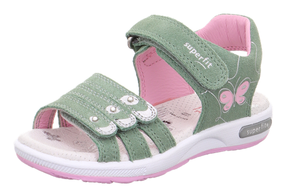 23Y.SPR.1-006137-7500-2Superfit Kız Çocuk Süet Sandalet