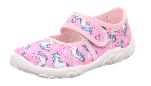 23Y.SPR.1-800283-5540-2Superfit Kız Çocuk Tekstil Ev Ayakkabısı