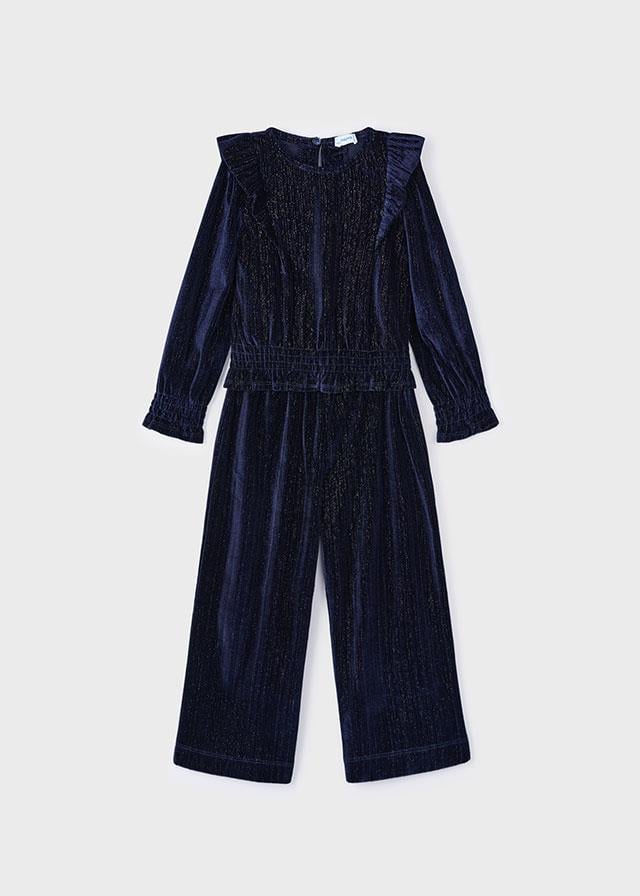 24K.MYR.04550.015Mayoral Kız Çocuk Fırfır Bluz 2'Li Takım