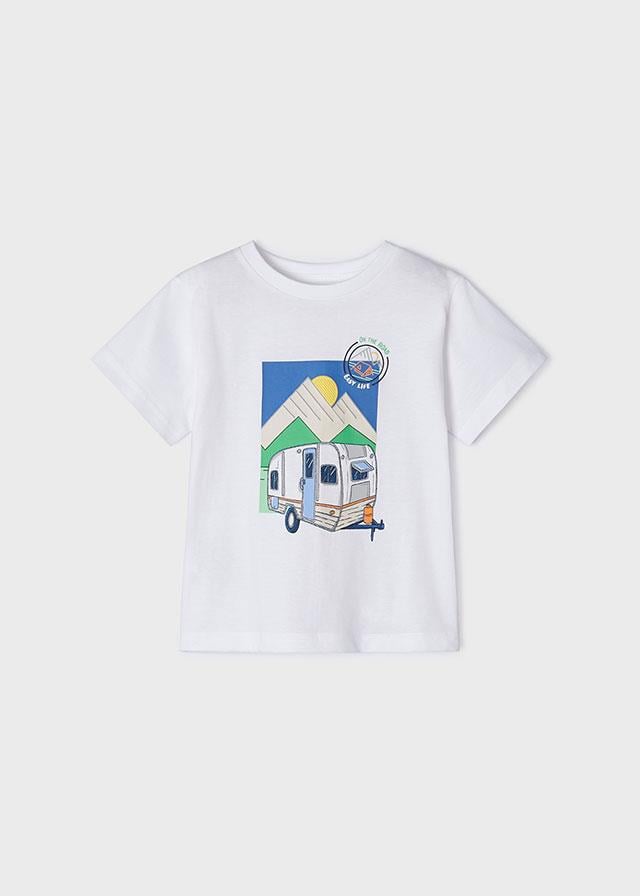24Y.MYR.03004.010Mayoral Erkek Çocuk Karavan Detaylı Tshirt