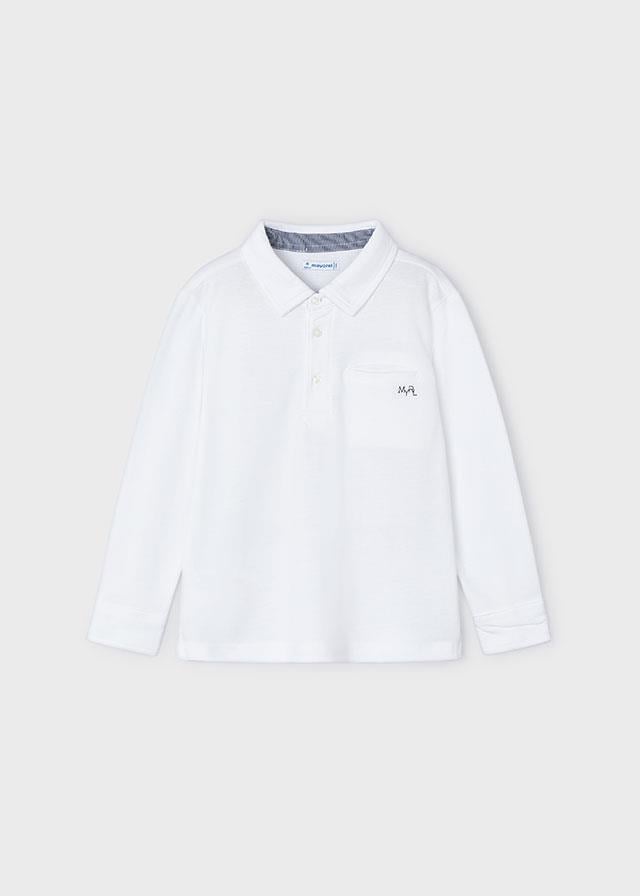 24Y.MYR.03111.090Mayoral Erkek Çocuk Polo Yaka Uzun Kollu Tshirt
