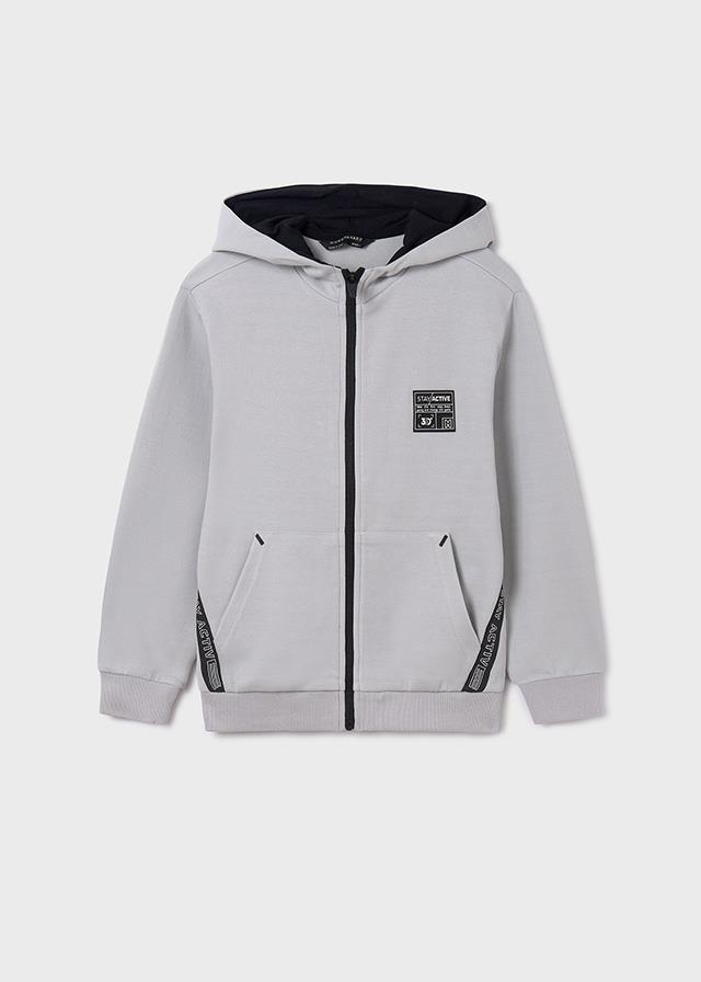24Y.MYR.06476.087Mayoral Erkek Kapüşonlu Fermuarlı Sweatshirt