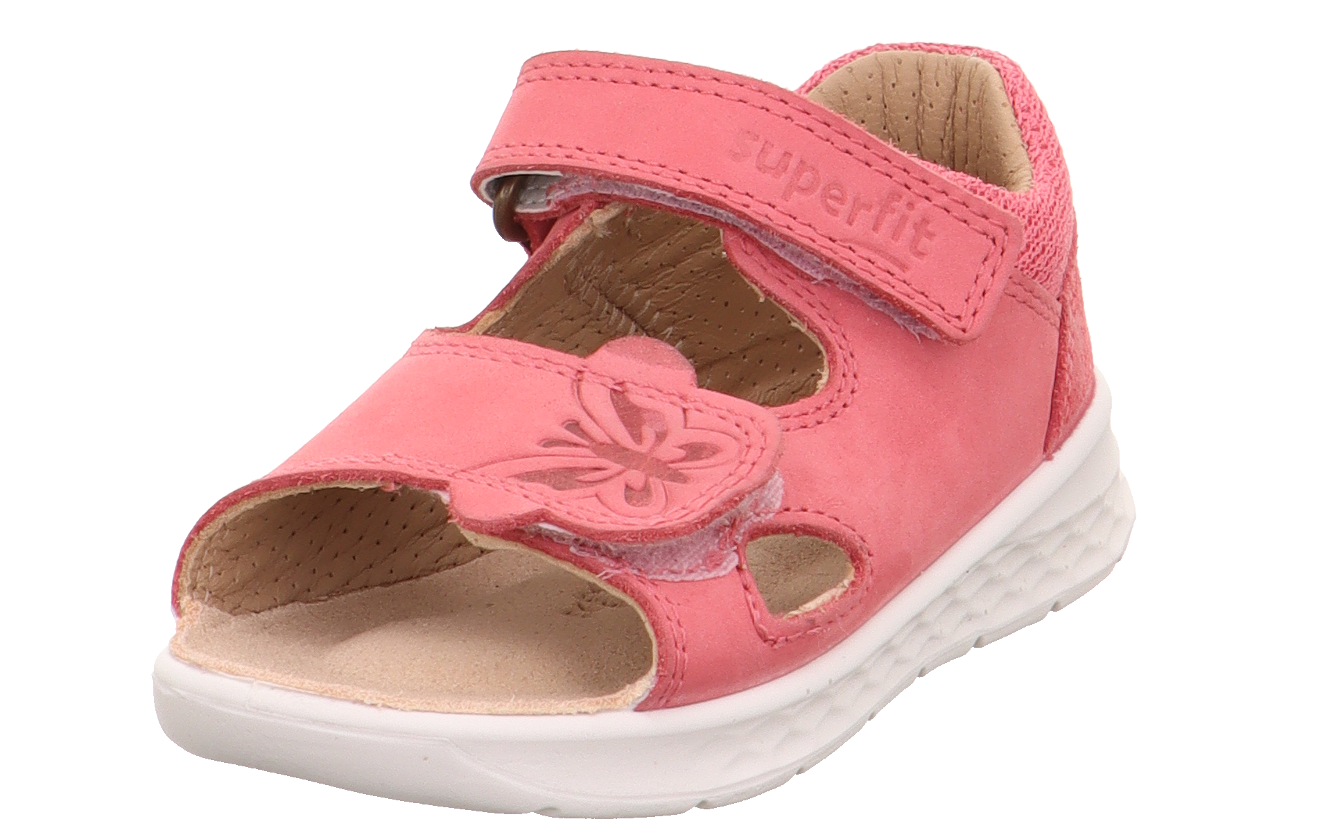 24Y.SPR.1-000518-5500-2Superfit Kız Çocuk Nubuk Sandalet