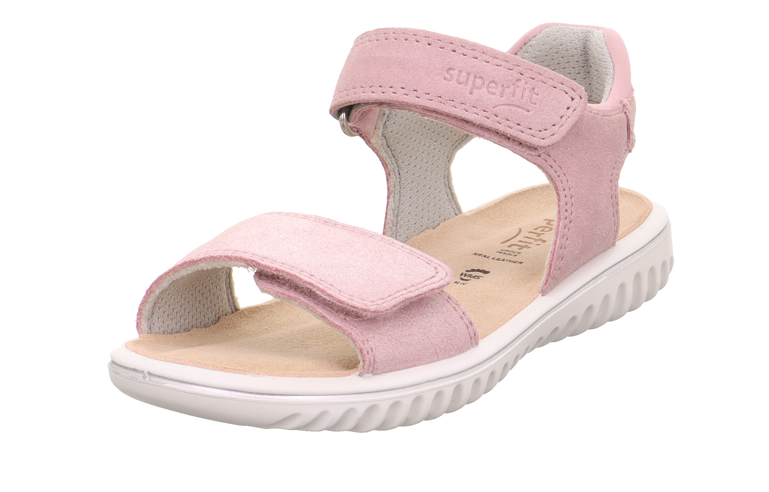 24Y.SPR.1-009011-5500-2Superfit Kız Çocuk Süet Sandalet