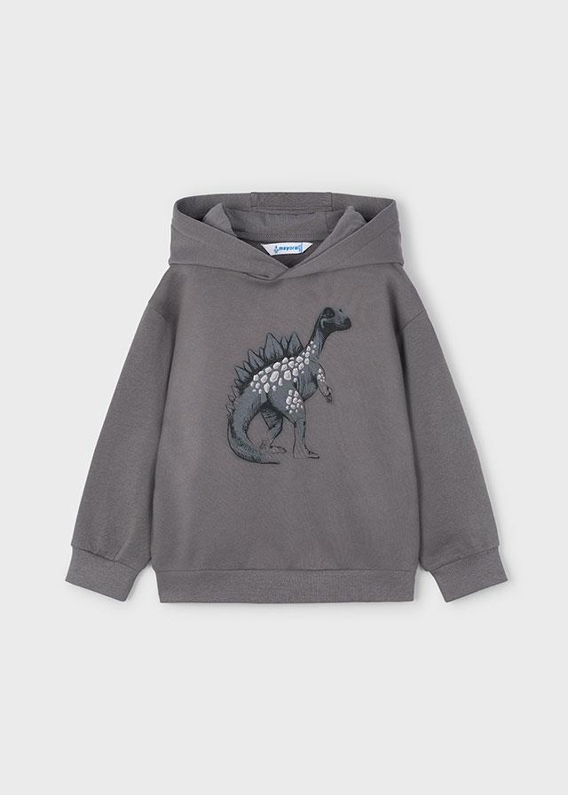 26K.MYR.04407.065Mayoral ErkekÇocuk Dinozor Baskılı Kapüşonlu Sweatshirt