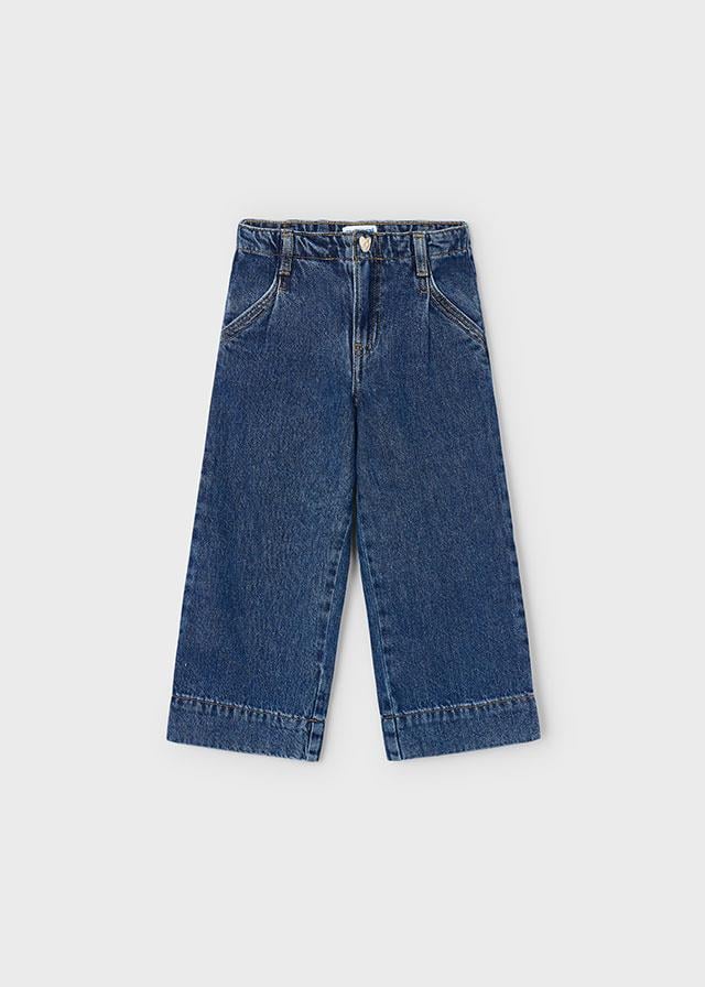 26K.MYR.04578.085Mayoral Kız Çocuk Geniş Paça Denim Pantolon