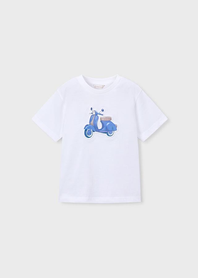 26Y.MYR.03059.027Mayoral Erkek Çocuk Scooter Baskılı Tshirt
