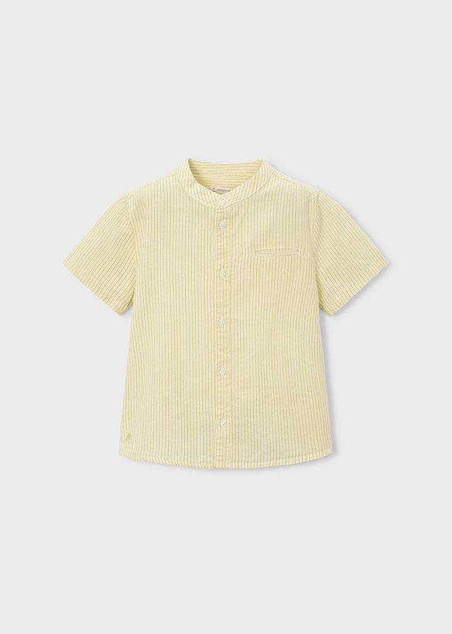 26Y.MYR.03113.015Mayoral Erkek Çocuk Çizgili Hakim Yaka Gömlek