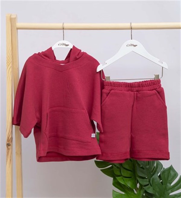 ABSCSTMayys Baby Şortlu Sweat Takım