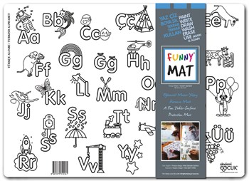 Akademi Çocuk Funny Mat Türkçe Alfabe
