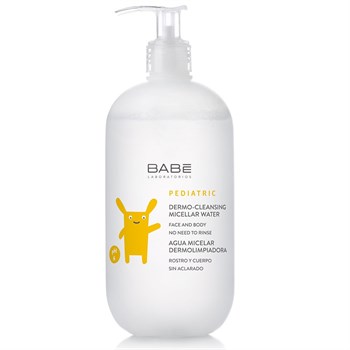Babe Bebek ve Çocuk İçin Durulama Gerektirmeyen Temizleme Suyu 500 ml