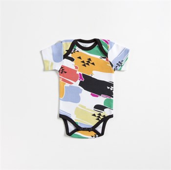 Baby Fou Colors Kısa Kollu Body
