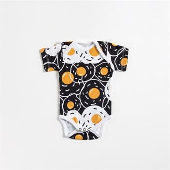 Baby Fou Eggs Kısa Kollu Body